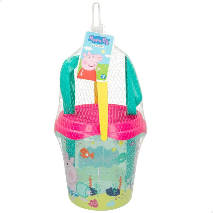 Set de jucării de plajă Peppa Pig Ø 18 cm (16 Unități)