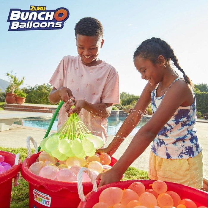 Baloane pentru Apă cu Pompiță de Umplere Zuru Bunch-o-Balloons (24 Unități)