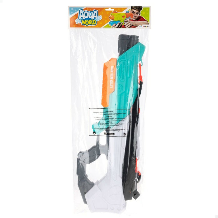 Pistol cu Apă Colorbaby AquaWorld 1,8 L 65 x 22,5 x 6,5 cm (6 Unități)