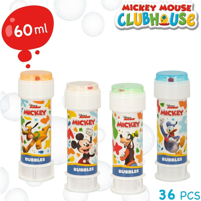 Aparat baloane săpun Mickey Mouse 60 ml 3,8 x 11,5 x 3,8 cm (216 Unități)
