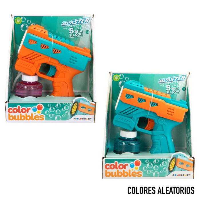 Joc cu Baloane de Săpun Colorbaby Pistol 130 ml 15 x 16 x 6 cm (6 Unități)
