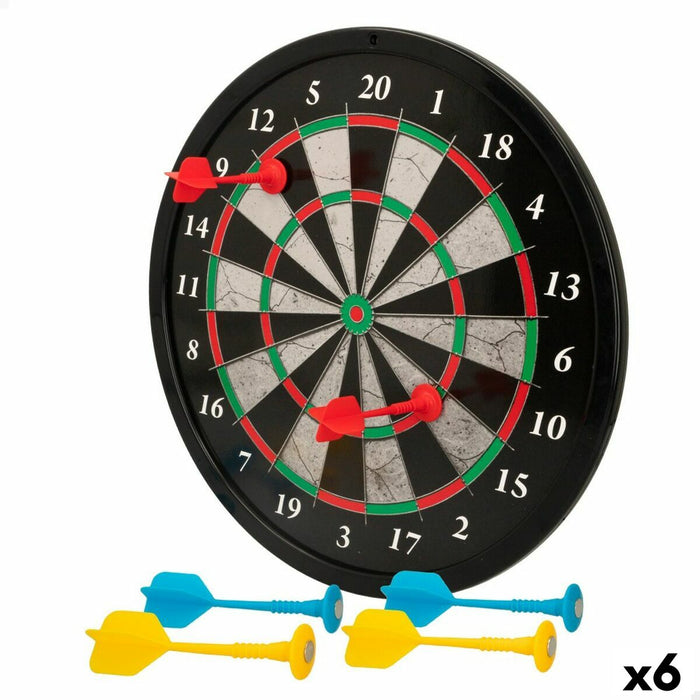 darts Colorbaby Cu două fețe Magnetic 30,5 x 30,5 x 1 cm (6 Unități)