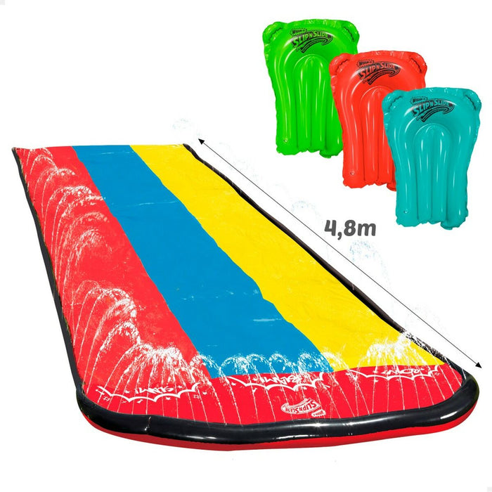 Tobogan acvatic Multicolor 200 x 12 x 480 cm (3 Unități)