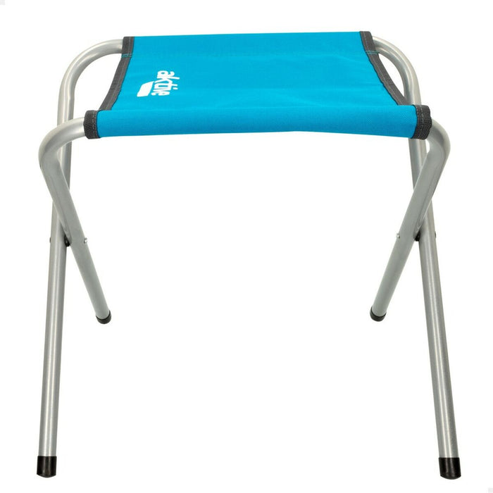 Taburete pliant Aktive Albastru Camping 30 x 37 x 40 cm (4 Unități)
