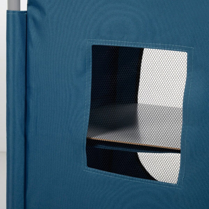 Dulap de camping Aktive Albastru Pliabil 56 x 66 x 46 cm 2 Unități