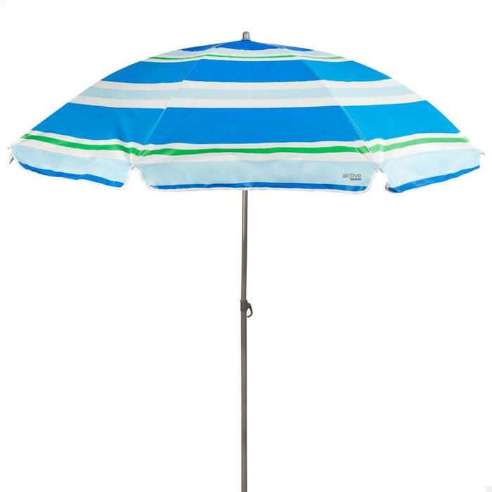 Slunečník Aktive UV50 Ø 200 cm Poliester 200 x 196 x 200 cm (6 Unități)