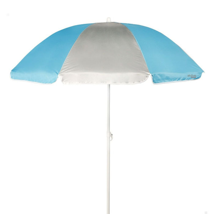 Slunečník Aktive UV50 Ø 160 cm Poliester Metal 160 x 167,5 x 160 cm (12 Unități)