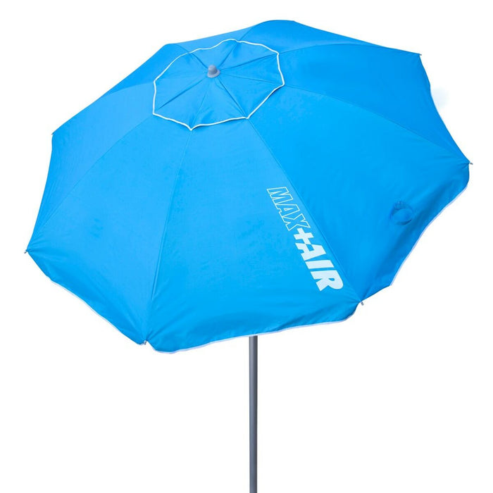 Slunečník Aktive UV50 Ø 200 cm Albastru Poliester Aluminiu 200 x 198,5 x 200 cm (6 Unități)