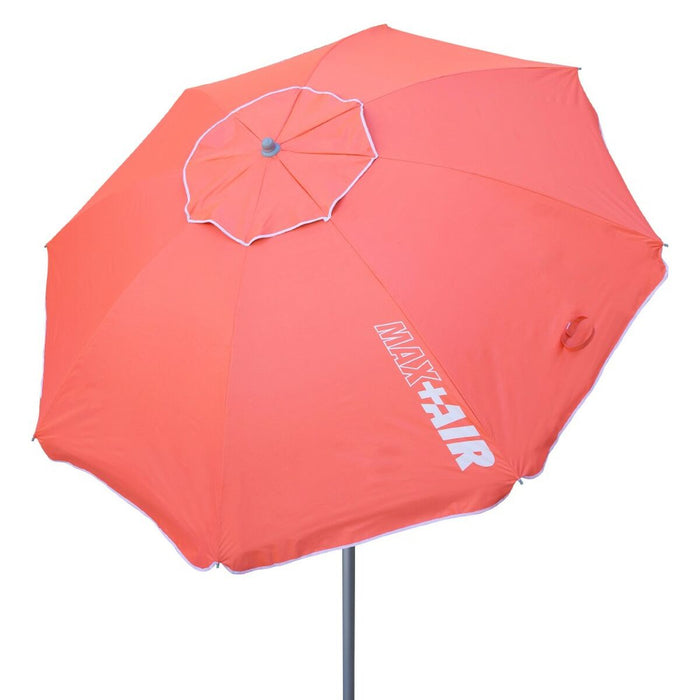 Slunečník Aktive UV50 Ø 200 cm Coral Poliester Aluminiu 200 x 198 x 200 cm (6 Unități)