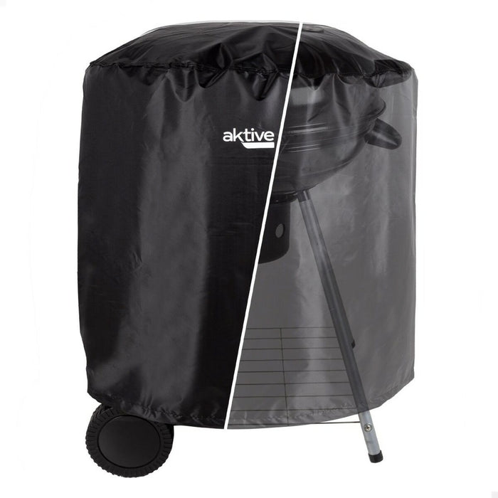 Husă de protecție pentru grătar Aktive Negru 6 Unități 69,5 x 67 x 69,5 cm
