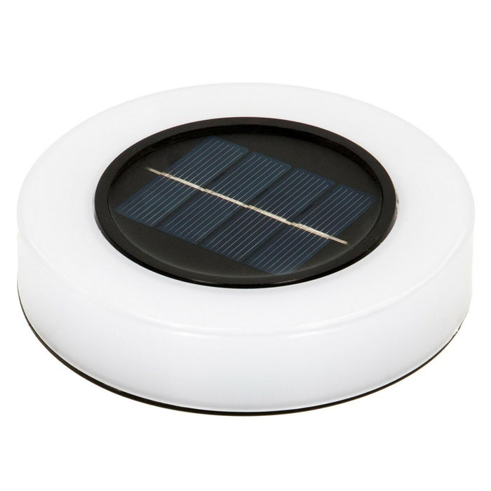 Set de lămpi-țăruși solare de grădină Aktive 4 Piese ABS 10,5 x 12,5 x 10,5 cm (6 Unități)