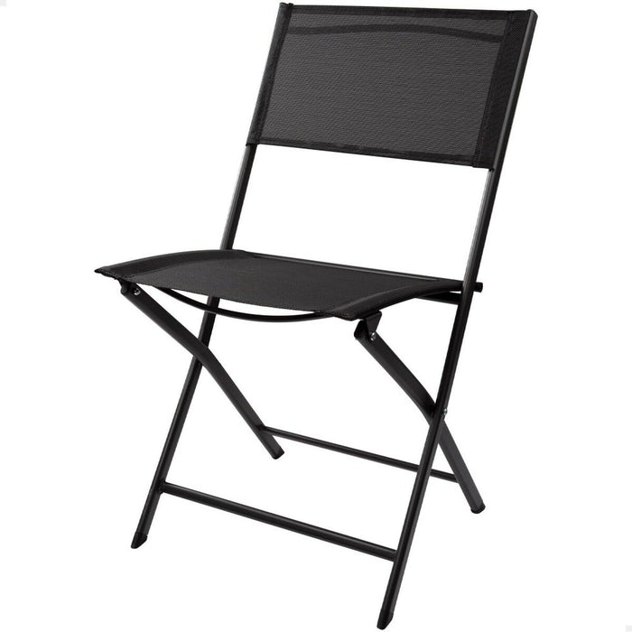 Scaunul Pliabil Aktive Negru 46 x 81 x 55 cm (4 Unități)