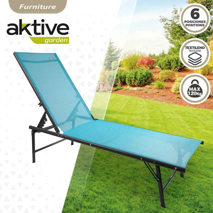 Hamac Aktive Albastru 180 x 35 x 49 cm (2 Unități)