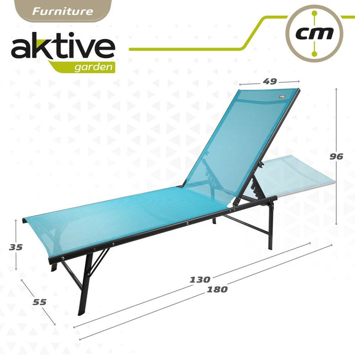 Hamac Aktive Albastru 180 x 35 x 49 cm (2 Unități)