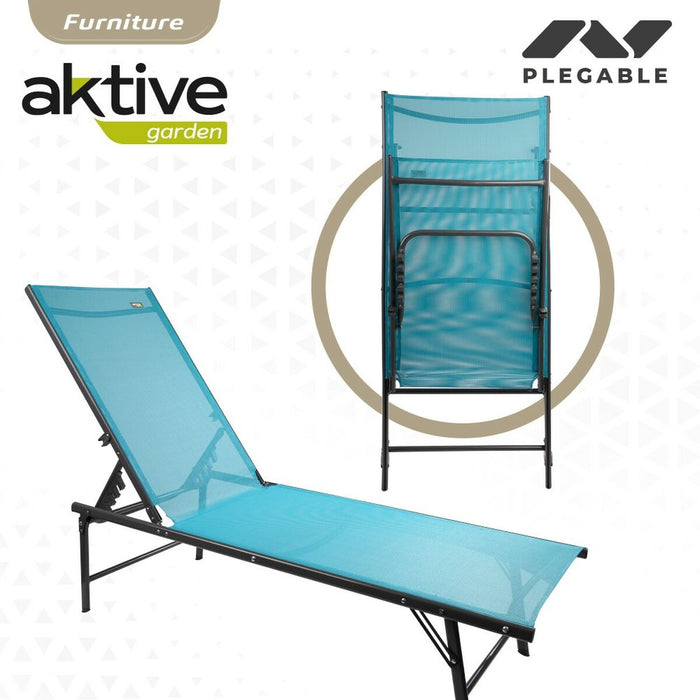 Hamac Aktive Albastru 180 x 35 x 49 cm (2 Unități)
