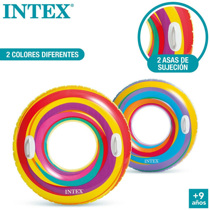 Colac Gonflabil Gogoașă Intex Ø 91 cm 91 x 22 x 91 cm (24 Unități)