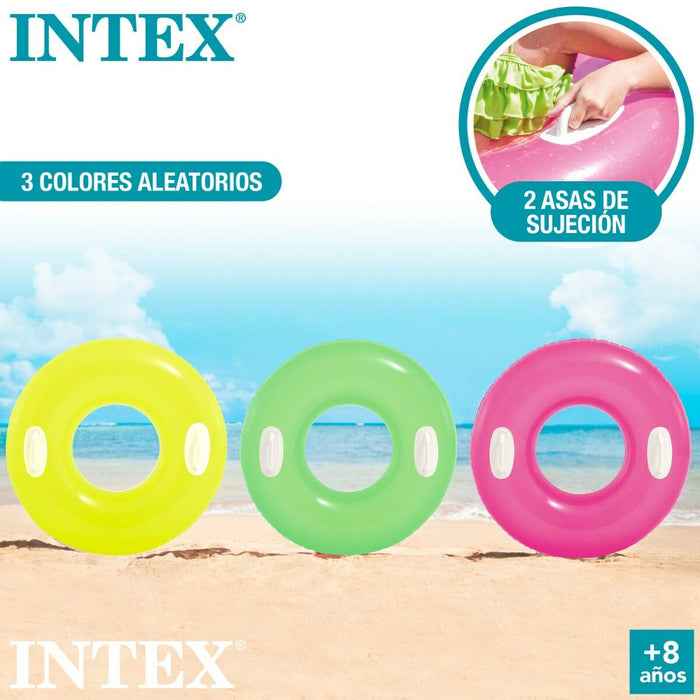 Colac Gonflabil Gogoașă Intex 76 x 15 x 76 cm (24 Unități)