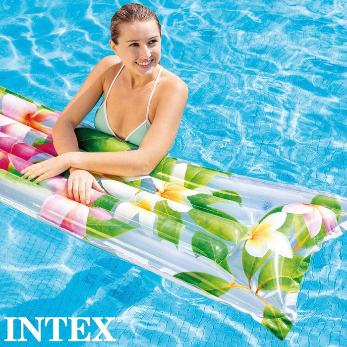 Saltea gonflabilă Intex Tropical 183 x 14 x 69 cm (24 Unități)