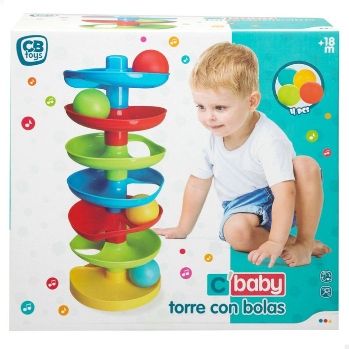 Joc de Îndemânare pentru Bebeluși Colorbaby 15 x 37 x 15 cm (6 Unități)