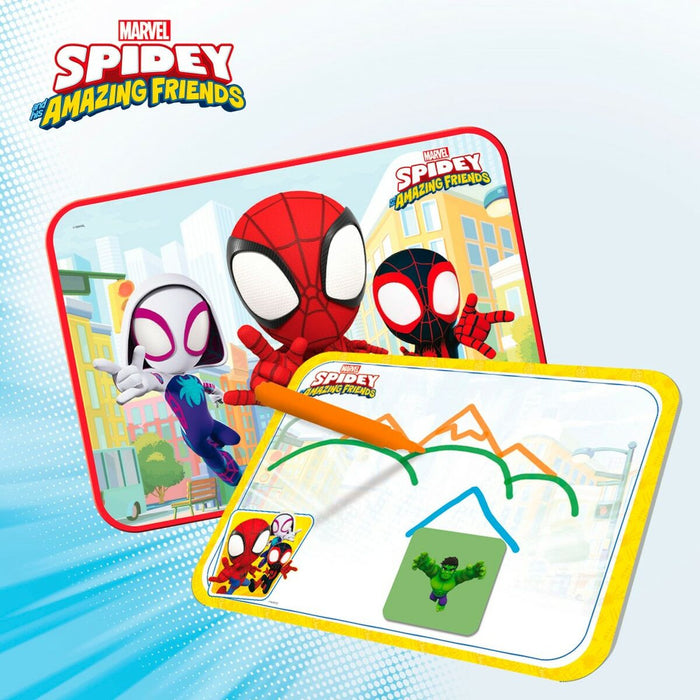 Masă cu mai multe jocuri Spidey (6 Unități)