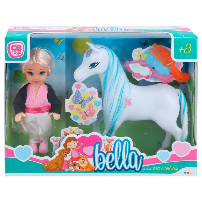 Păpușă Colorbaby Bella Cal 13 x 14 x 4,5 cm (6 Unități)