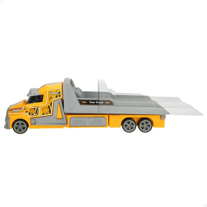 Camion Autotransporter și Mașini cu Fricțiune Colorbaby 36 x 11 x 10 cm (6 Unități)