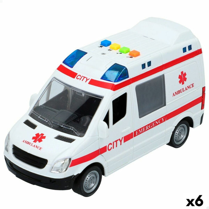 Vehicul Speed & Go Multicolor 22 x 11,6 x 8,4 cm (6 Unități)