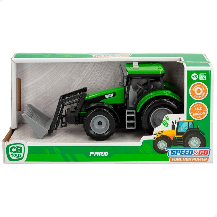Tractor cu Lopată Speed & Go 24,5 x 10 x 8,5 cm (6 Unități)