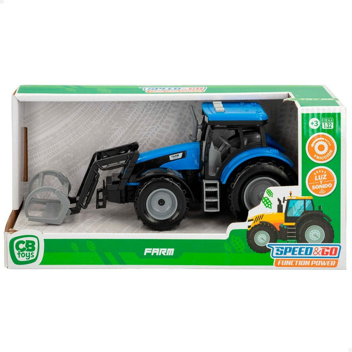 Tractor cu Lopată Speed & Go 24,5 x 10 x 8,5 cm (6 Unități)