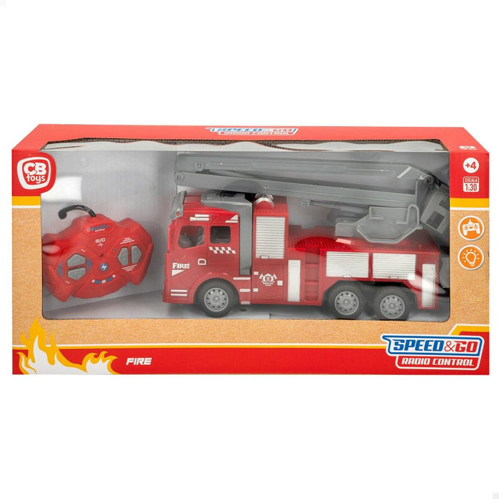 Camion de Pompieri Speed & Go 23 x 12,5 x 8 cm (6 Unități)
