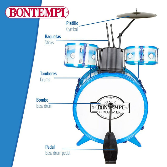 Tobe Bontempi Albastru Plastic 85 x 68 x 65 cm (9 Piese) (2 Unități)