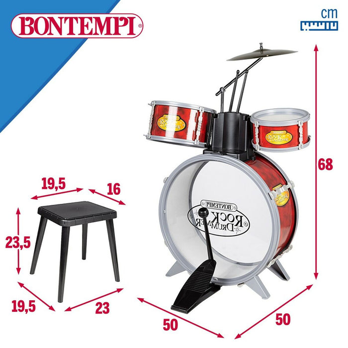 Tobe Bontempi Roșu Plastic 50 x 68 x 50 cm (7 Piese) (2 Unități)