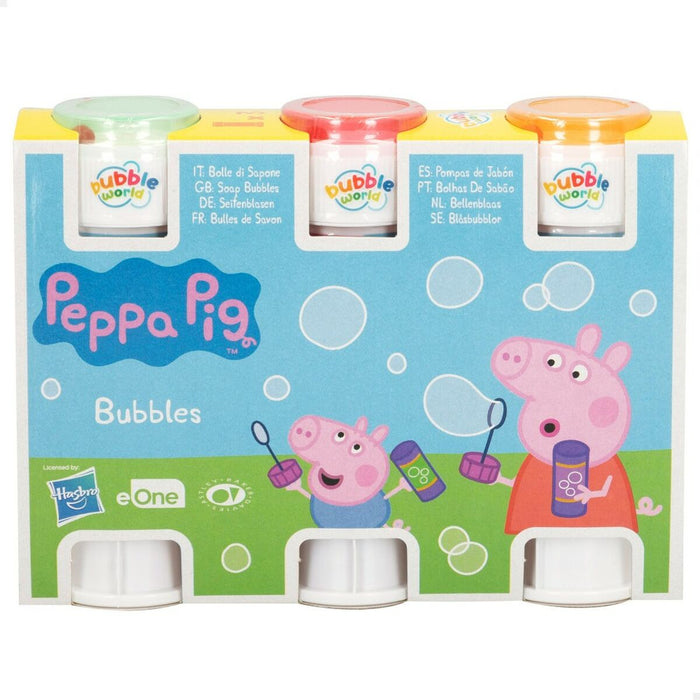 Bubble blower set Peppa Pig 3 Piese 60 ml (24 Unități)