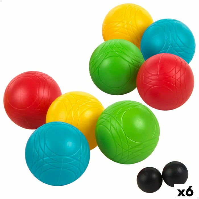 Set cu bile joc Petanque Colorbaby 10 Piese 6 Unități