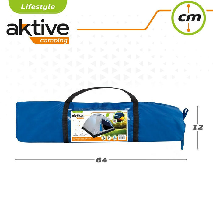 Cort Aktive 4 persoane 205 x 130 x 205 cm (2 Unități)