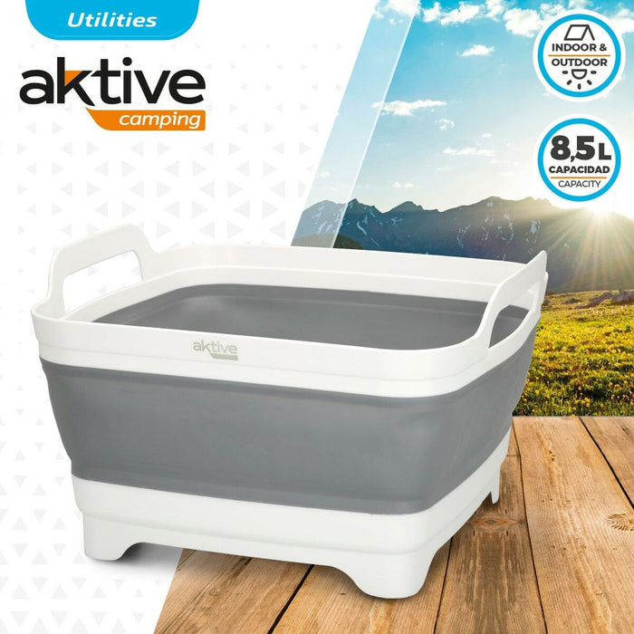 Chiuvetă Aktive Pliabil 8,5 L Camping 30,5 x 20 x 30 cm 6 Unități