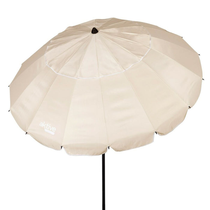 Slunečník Aktive Crem Aluminiu 220 x 215 x 220 cm (6 Unități)