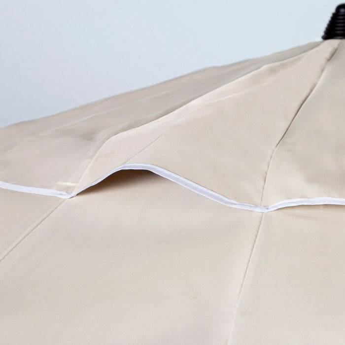 Slunečník Aktive Crem Aluminiu 220 x 215 x 220 cm (6 Unități)