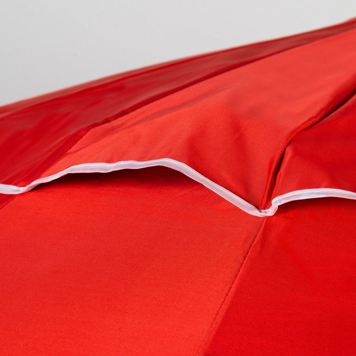 Slunečník Aktive Roșu Aluminiu 220 x 215 x 220 cm (6 Unități)