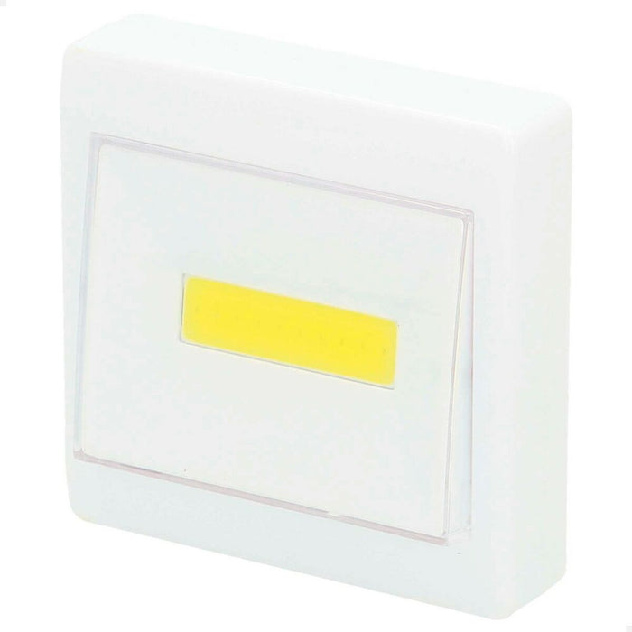 Întrerupător Aktive Alb 8,5 x 8,5 x 3 cm (24 Unități)