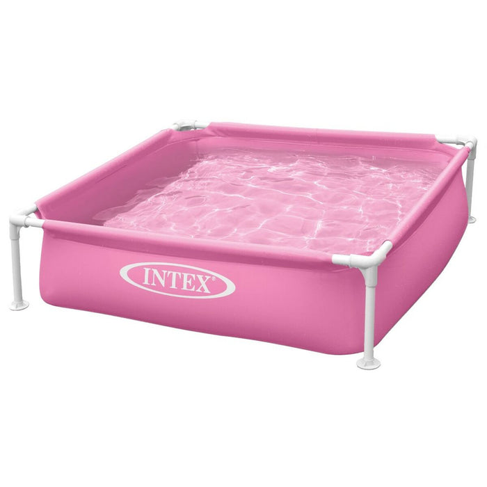 Piscină Detașabilă Intex Roz 342 L 122 x 30 x 122 cm (3 Unități)