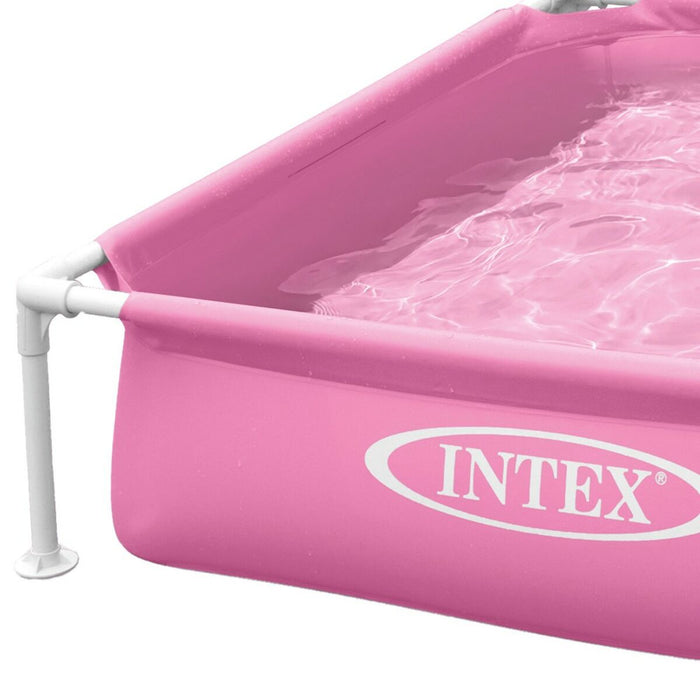 Piscină Detașabilă Intex Roz 342 L 122 x 30 x 122 cm (3 Unități)