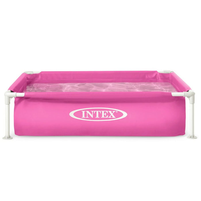 Piscină Detașabilă Intex Roz 342 L 122 x 30 x 122 cm (3 Unități)