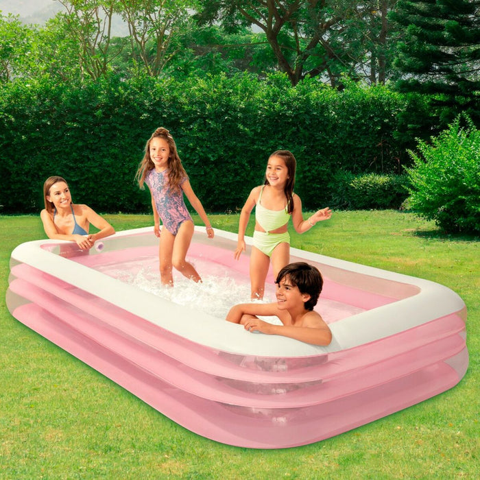 Piscină Gonflabilă pentru Copii Intex Roz 1050 L 305 x 56 x 183 cm (2 Unități)