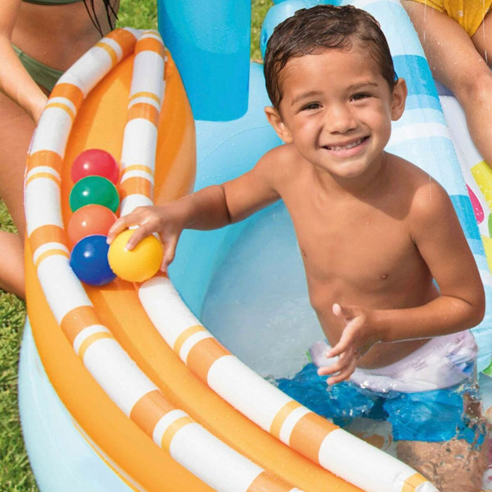Piscină Gonflabilă pentru Copii Intex Bomboane 165 L 170 x 122 x 168 cm (2 Unități)