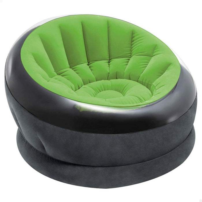 Scaun gonflabil Intex Empire 112 x 109 x 60 cm Verde (3 Unități)