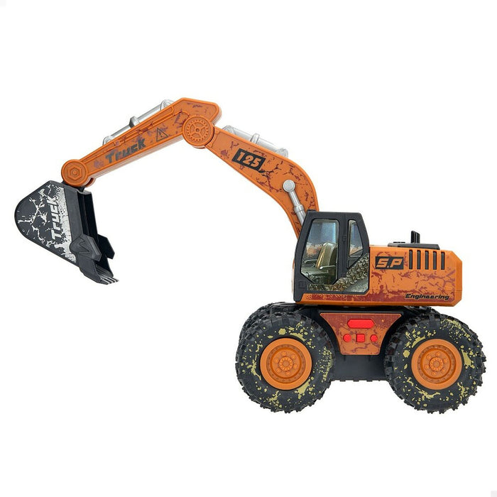 Excavator Speed & Go Lumină Sunet 26 x 15 x 12 cm (6 Unități)