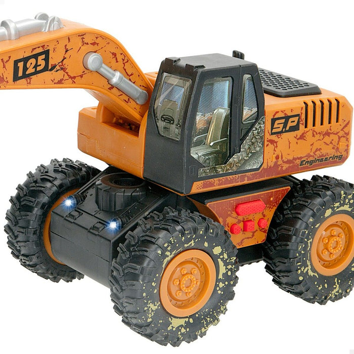 Excavator Speed & Go Lumină Sunet 26 x 15 x 12 cm (6 Unități)