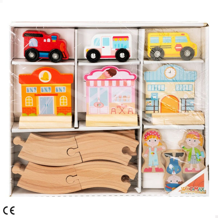 Antrenează-te cu Circuitul Woomax 6 Unități 39 x 1 x 26 cm