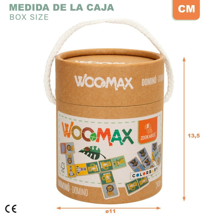 Joc de Îndemânare Woomax animale (12 Unități)